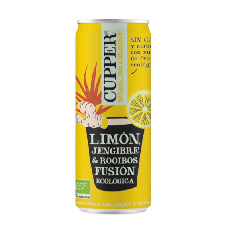 Bebida de Jengibre Limón y Rooibos Eco 250 ml