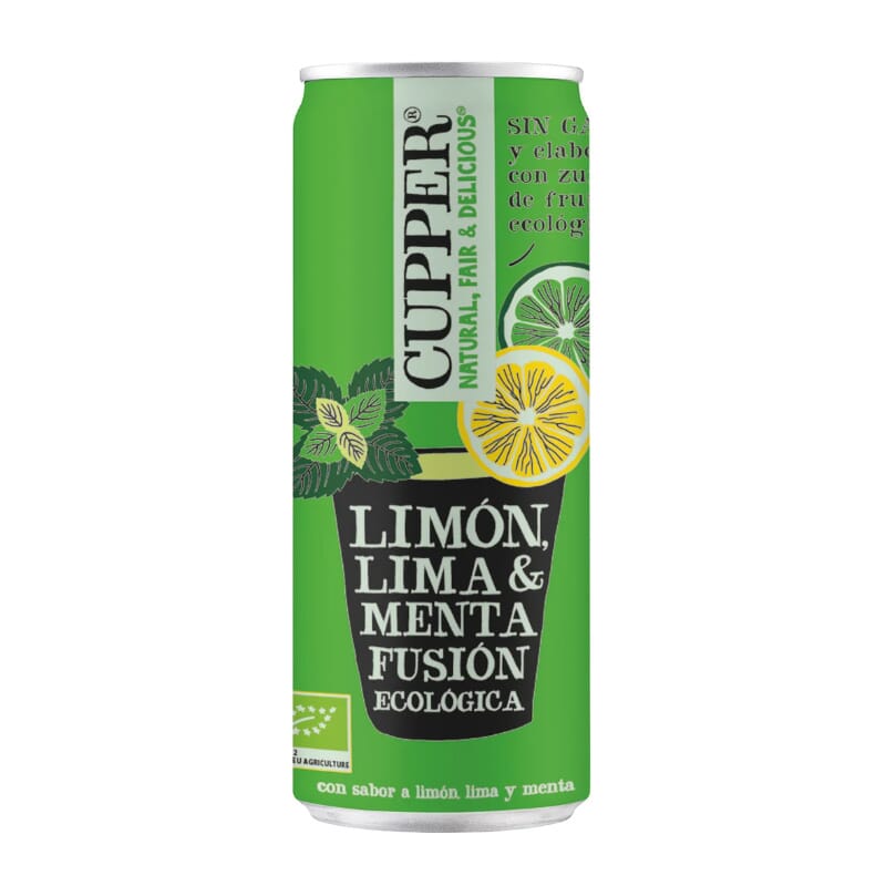 Bebida De Menta Limón y Lima Eco 12 Uds 250 ml