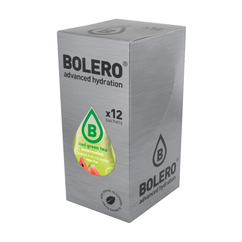 Bolero Iced Green Tea Watermelon 12 Sobres 8g de Bolero