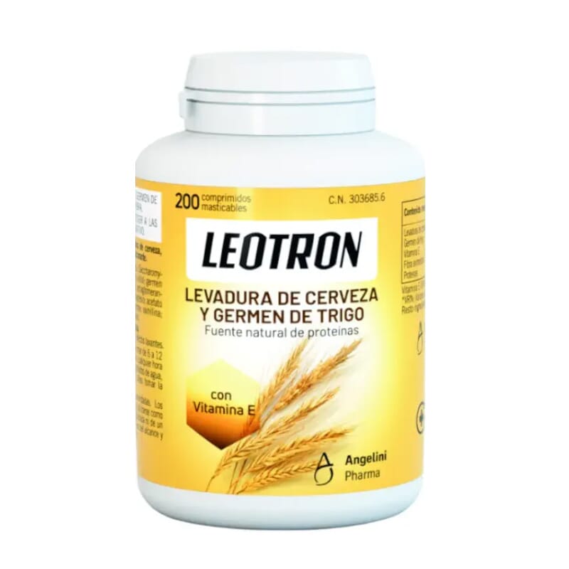 Leotron Levadura De Cerveza Y Germen De Trigo 200 Tabs
