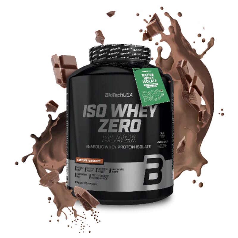 Iso Whey Zero Black 1816g de Biotech USA