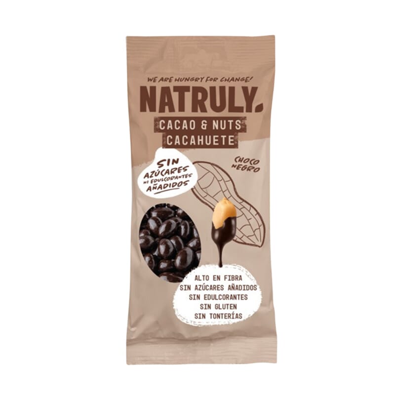 Cacao & Nuts Chocolate Negro 50g de Natruly