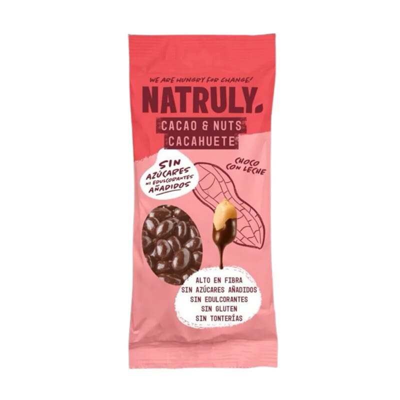 Cacao & Nuts Chocolate con Leche 50g de Natruly