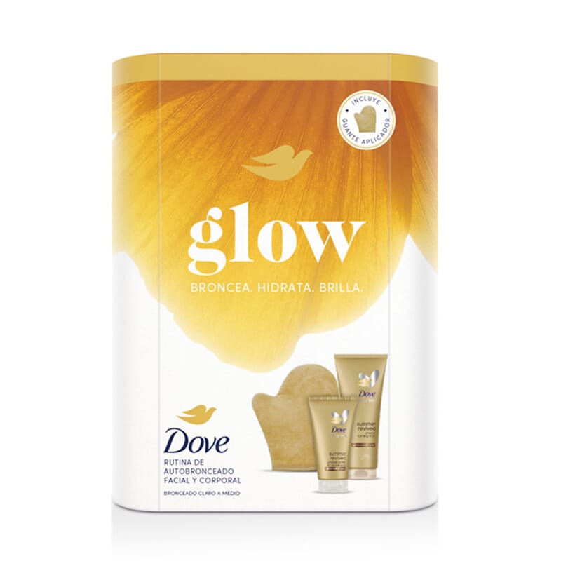 Pack Rutina De Autobronceado Facial Y Corporal de Dove