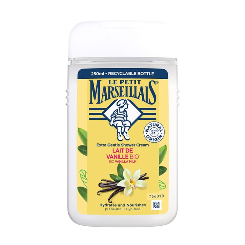Crema De Ducha Extra Leche De Vainilla Bio 250 ml