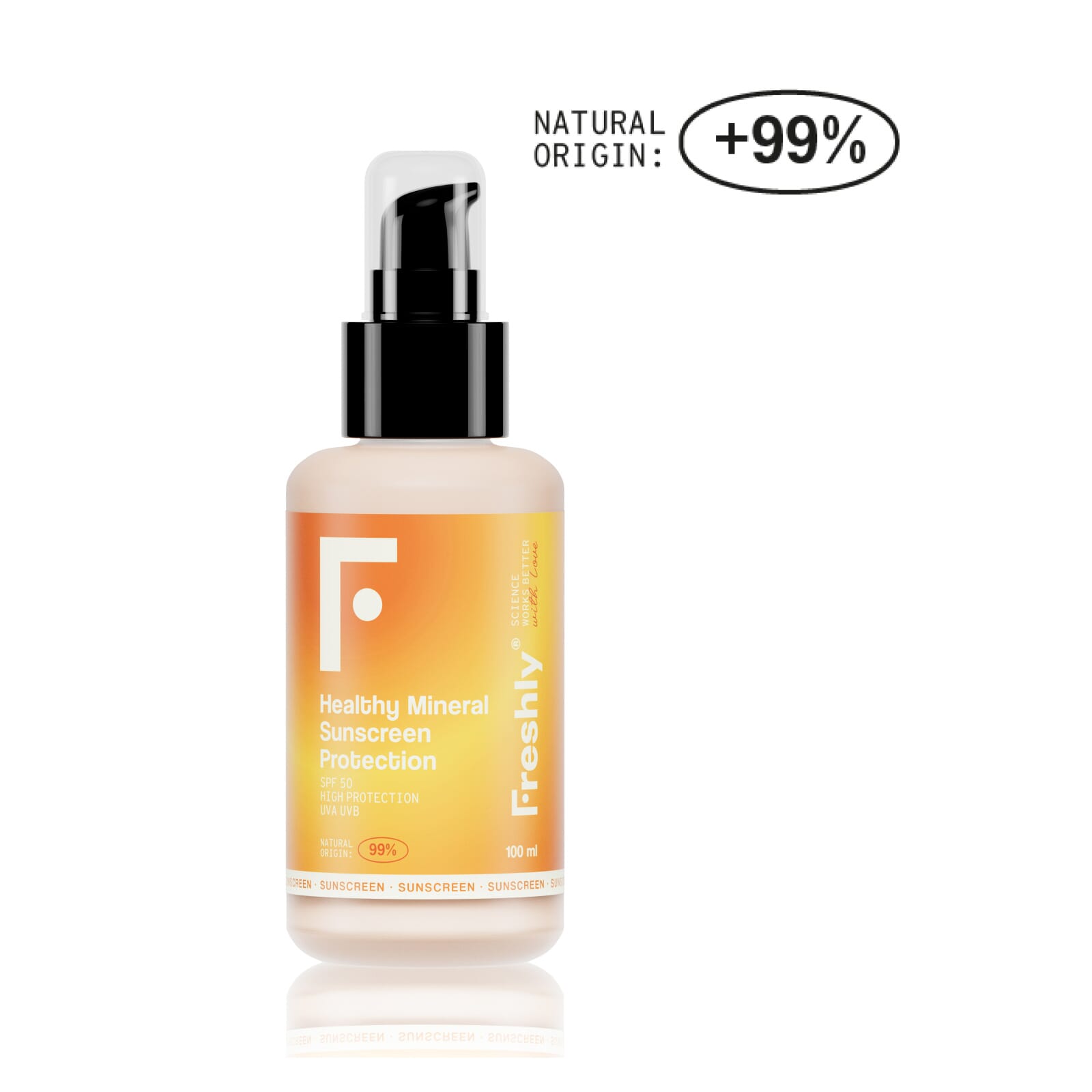 Mineral Sunscreen Protection SPF50+ 50 ml de Freshly Cosmetics