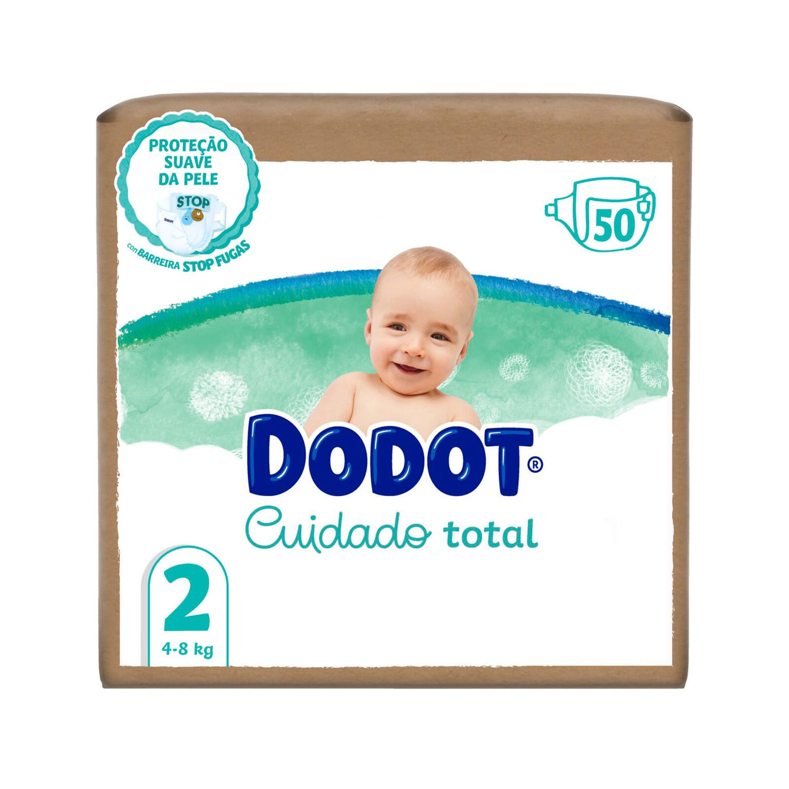 Dodot Cuidado Total T-2 50 Uds
