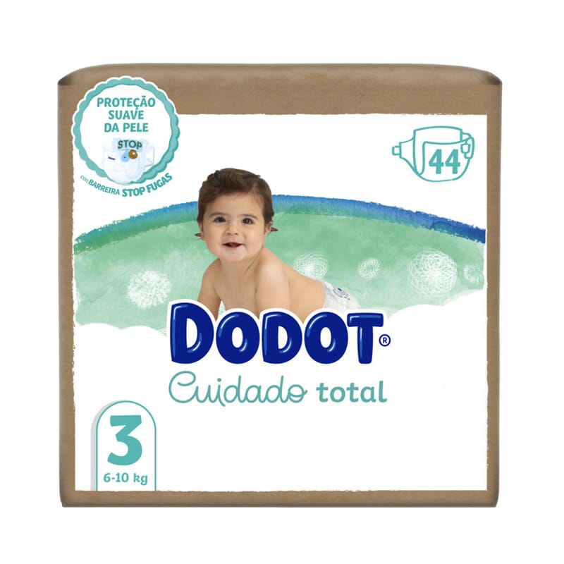 Dodot Cuidado Total T-3 44 Uds