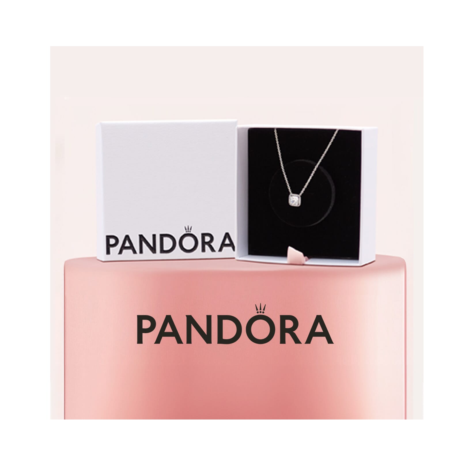 Bolsa Caja Con Collar Pandora