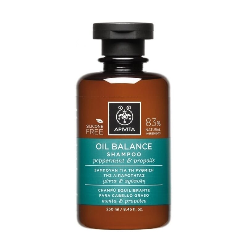 CHAMPÚ EQUILIBRANTE CABELLO GRASO MENTA Y PROPÓLEO 250ml