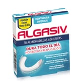 Algasiv Almohadillas Adhesivas Dentadura Inferior da protección y sujeción a la dentadura postiz