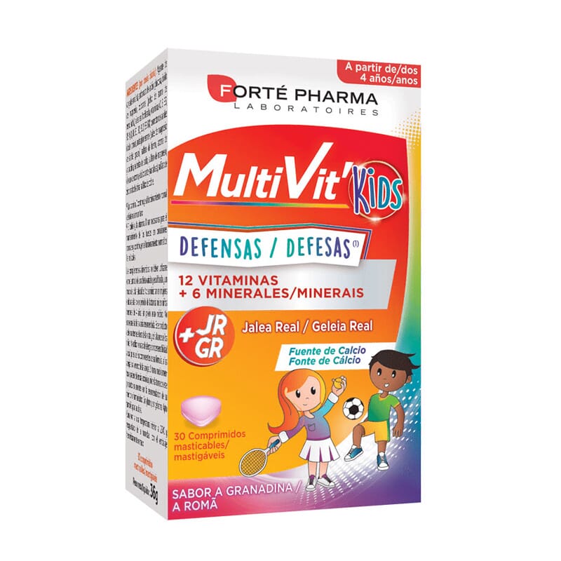 ENERGY MULTIVIT JUNIOR 30 Tabletas masticables