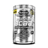 Platinum BCAA 8:1:1 ayuda con la síntesis proteica
