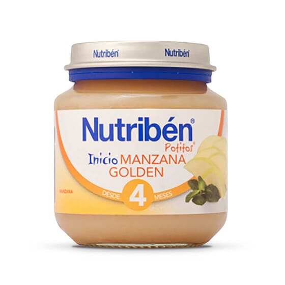 Premiers Petits Pots Pomme Golden Nutriben Avec Vitamine C