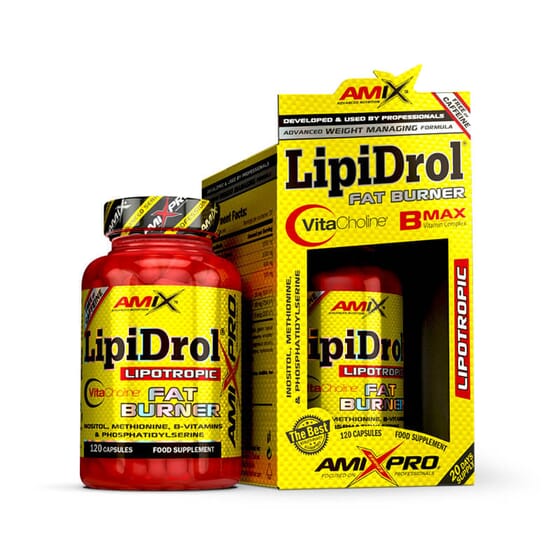 Lipidrol Fat Burner 120 Gélules - Amix Pro | Nutritienda