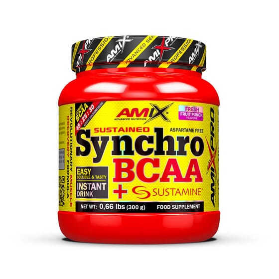 Apoya la recuperación de la masa muscular gracias a Synchro BCAA + Sustamine