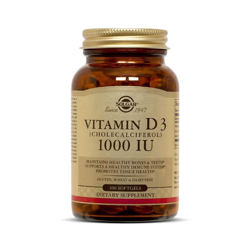 VITAMIN D3 1000IU 100 Softgels