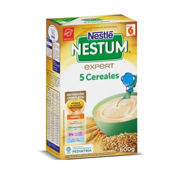 Nestum 5 Cereales Nestle Papilla Con Hierro Y Zinc Nestum 5 Cereales Nestle Papilla Con Hierro Y Zinc