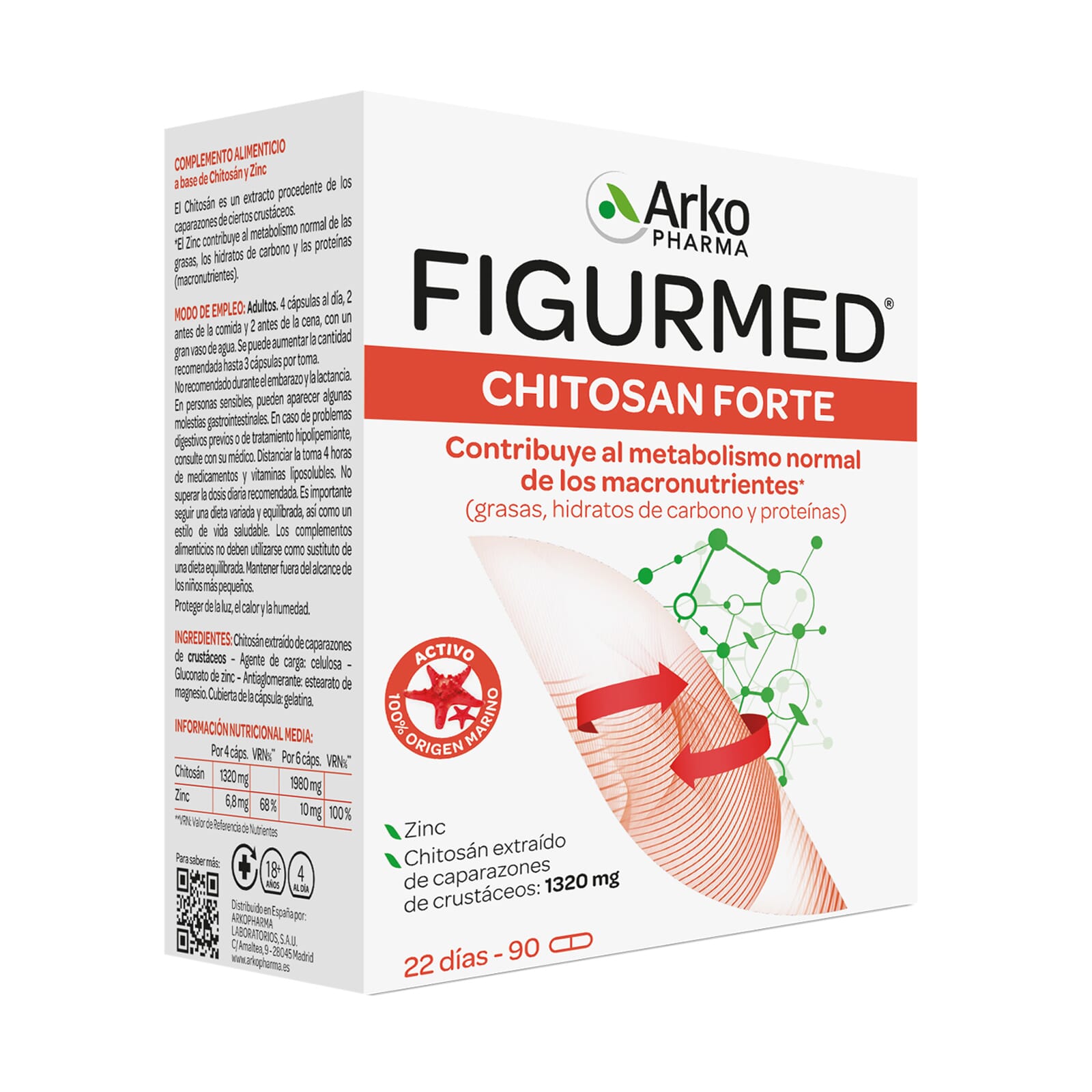 Figurmed Chitosán Forte 90 Caps