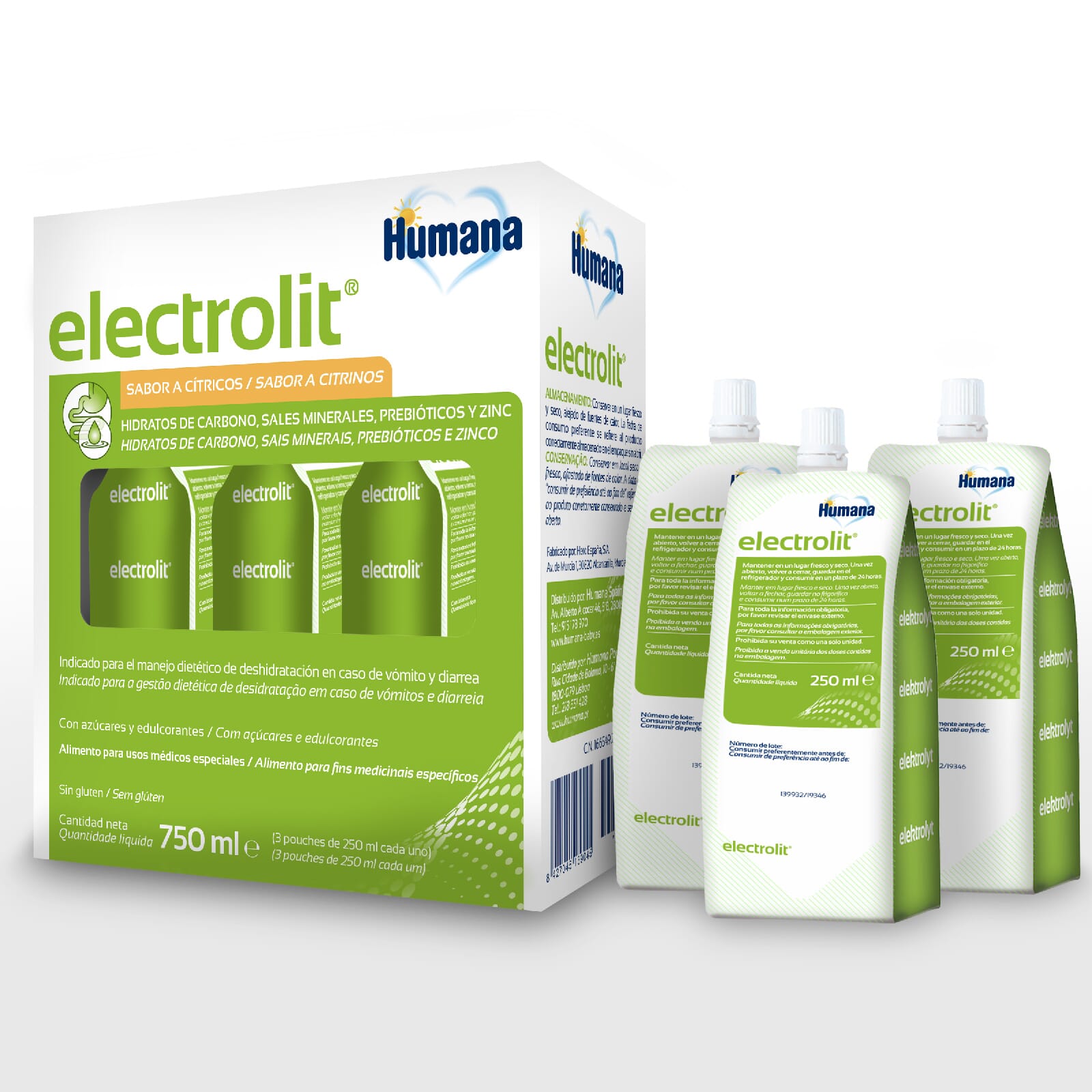 ELECTROLIT 3 Ud de 250ml