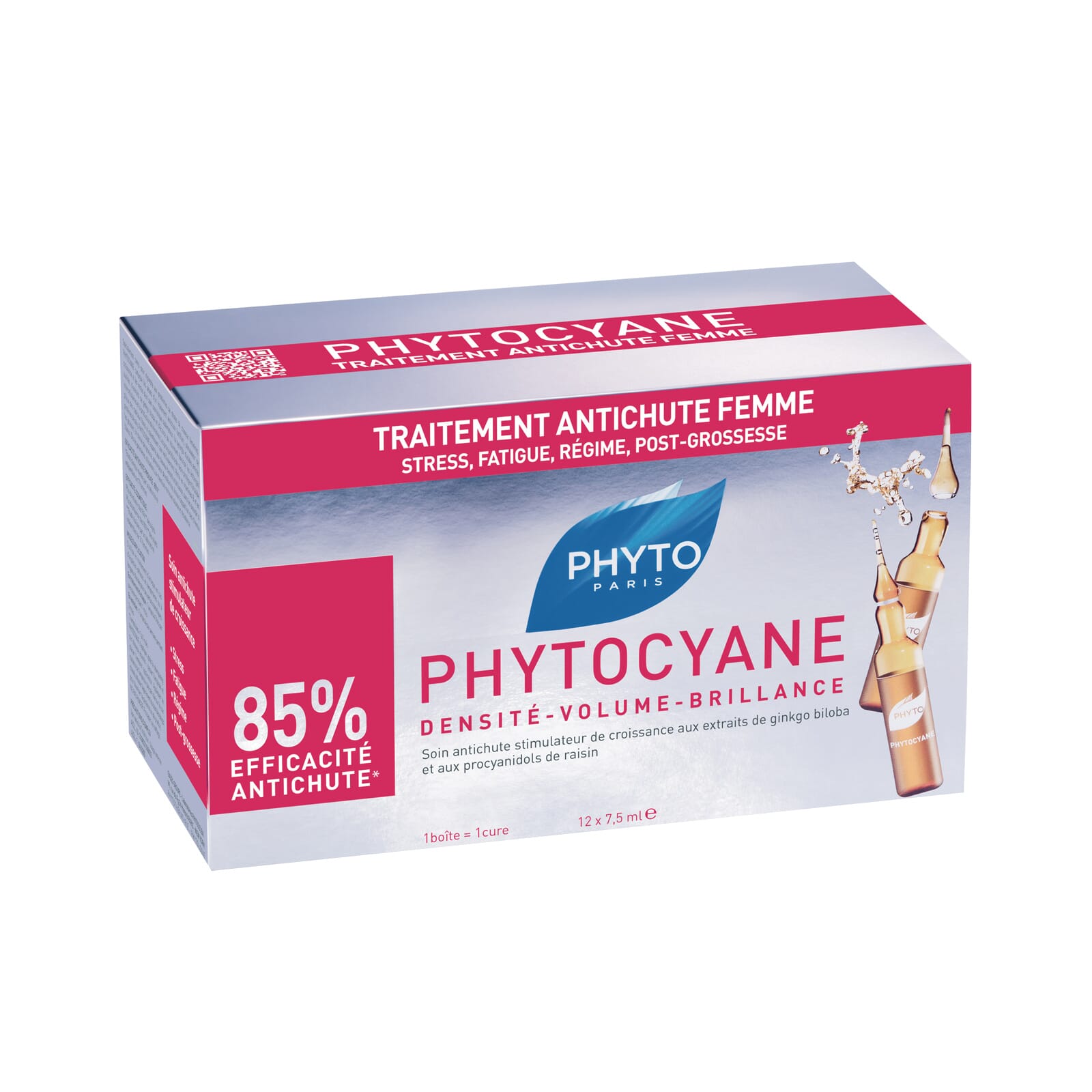 PHYTOCYANE BEHANDELING ANTI-HAARUITVAL STIMULATOR 12 Ampollas