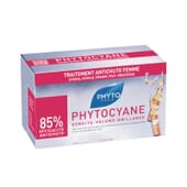 Phytocyane Tratamiento Anticaída Estimulador 12 Ampollas - Phyto