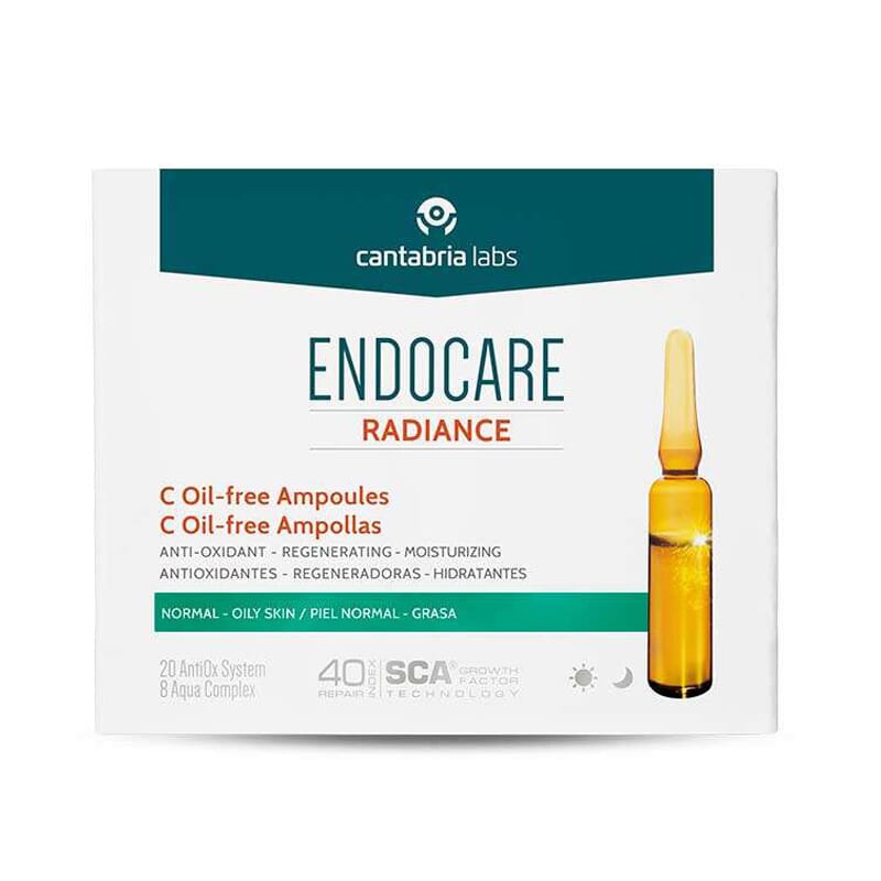 ENDOCARE-C OIL FREE AMPOLLAS 30 Ampollas 2ml