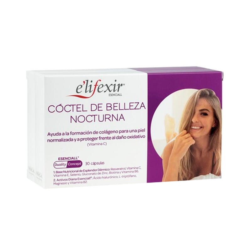 ESENTIALL CÓCTEL DE BELLEZA NOCTURNA DUPLO 2 Ud de 30 Caps