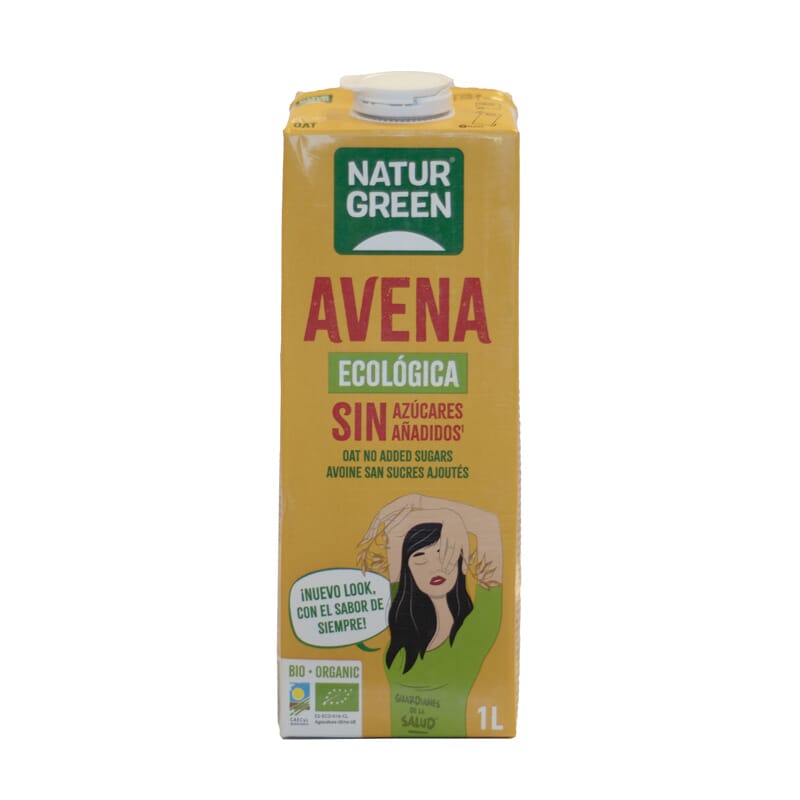 Bebida De Avena Sin Azúcares Añadidos Bio 1000 ml