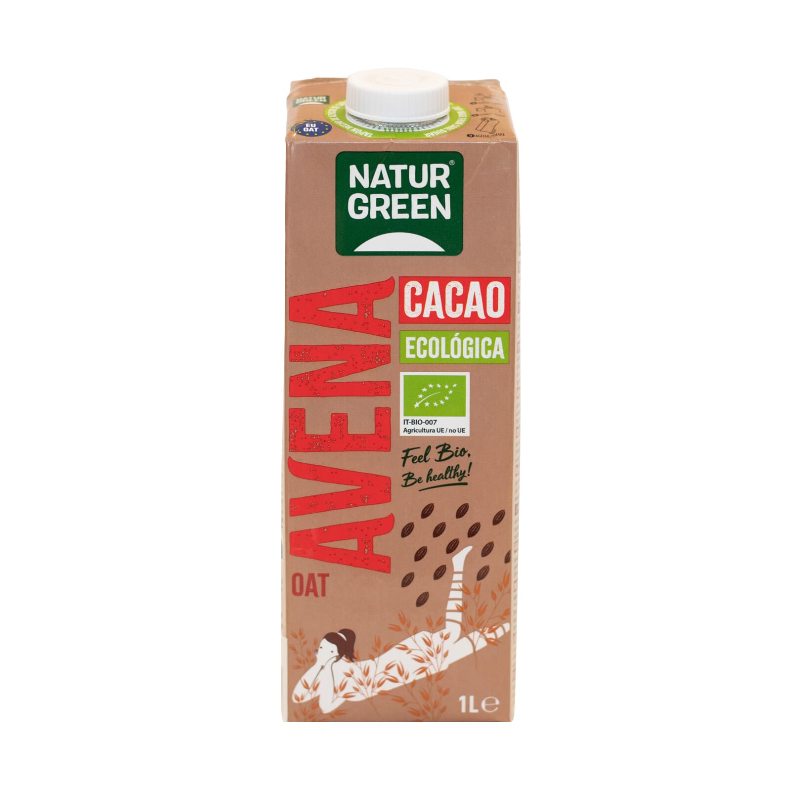 Bebida De Avena Cacao Bio 1000 ml