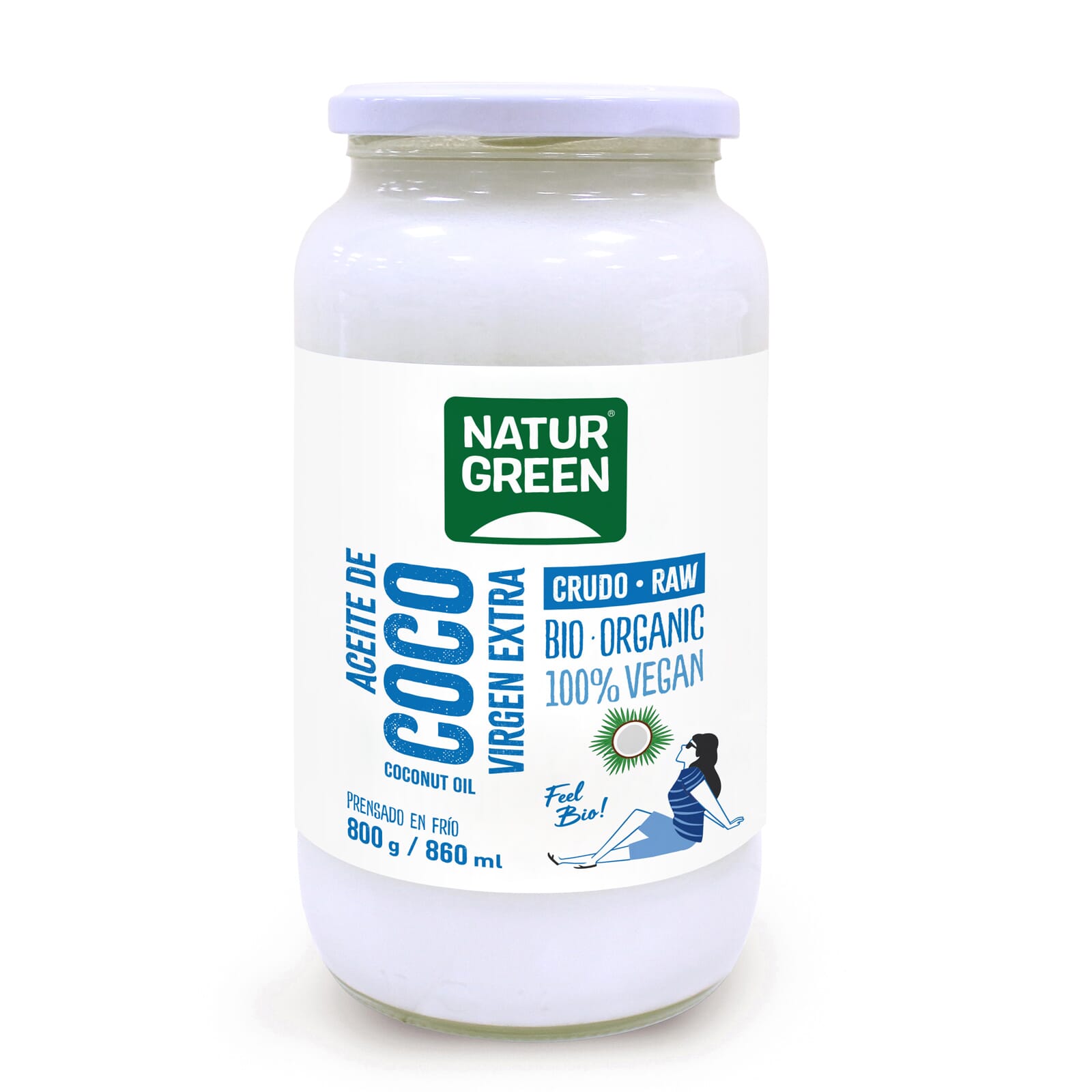 ACEITE DE COCO VIRGEN BIO 800g