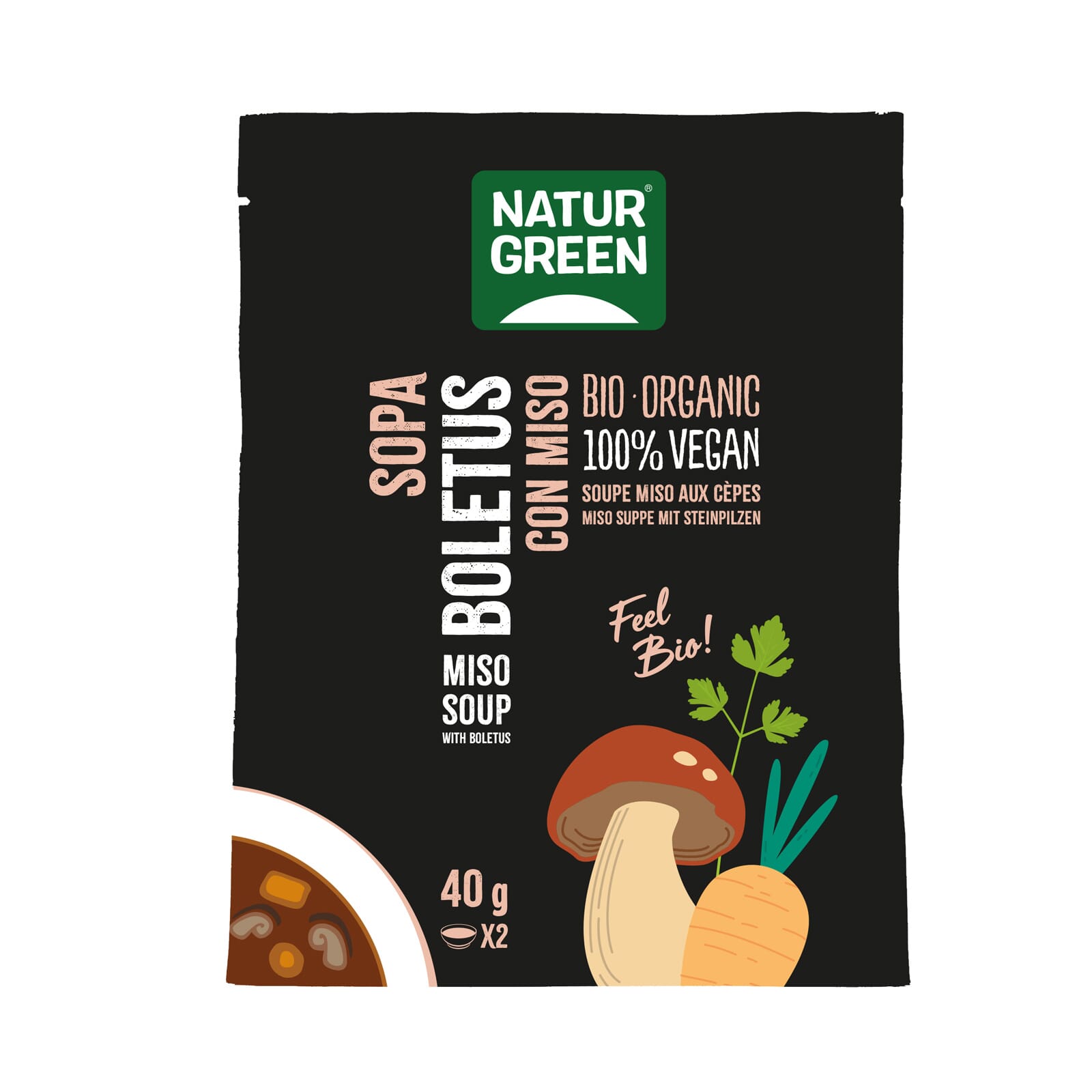 SOEP DE BOLETUS MET MISO BIO 40g