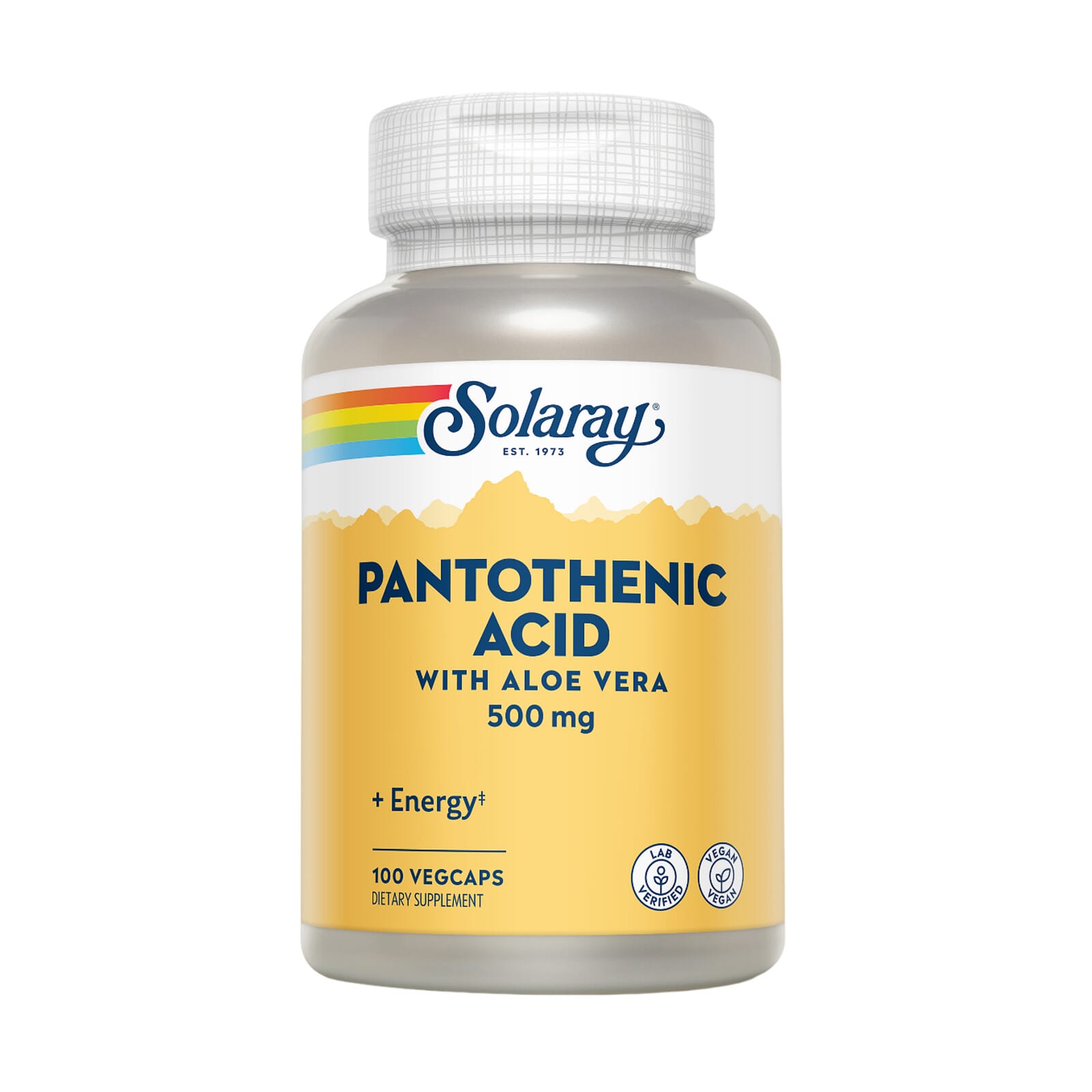 ÁCIDO PANTOTÉNICO 500mg 100 Caps