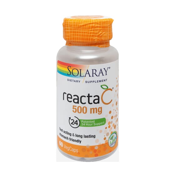 Reacta C 500 mg 60 VCaps de Solaray