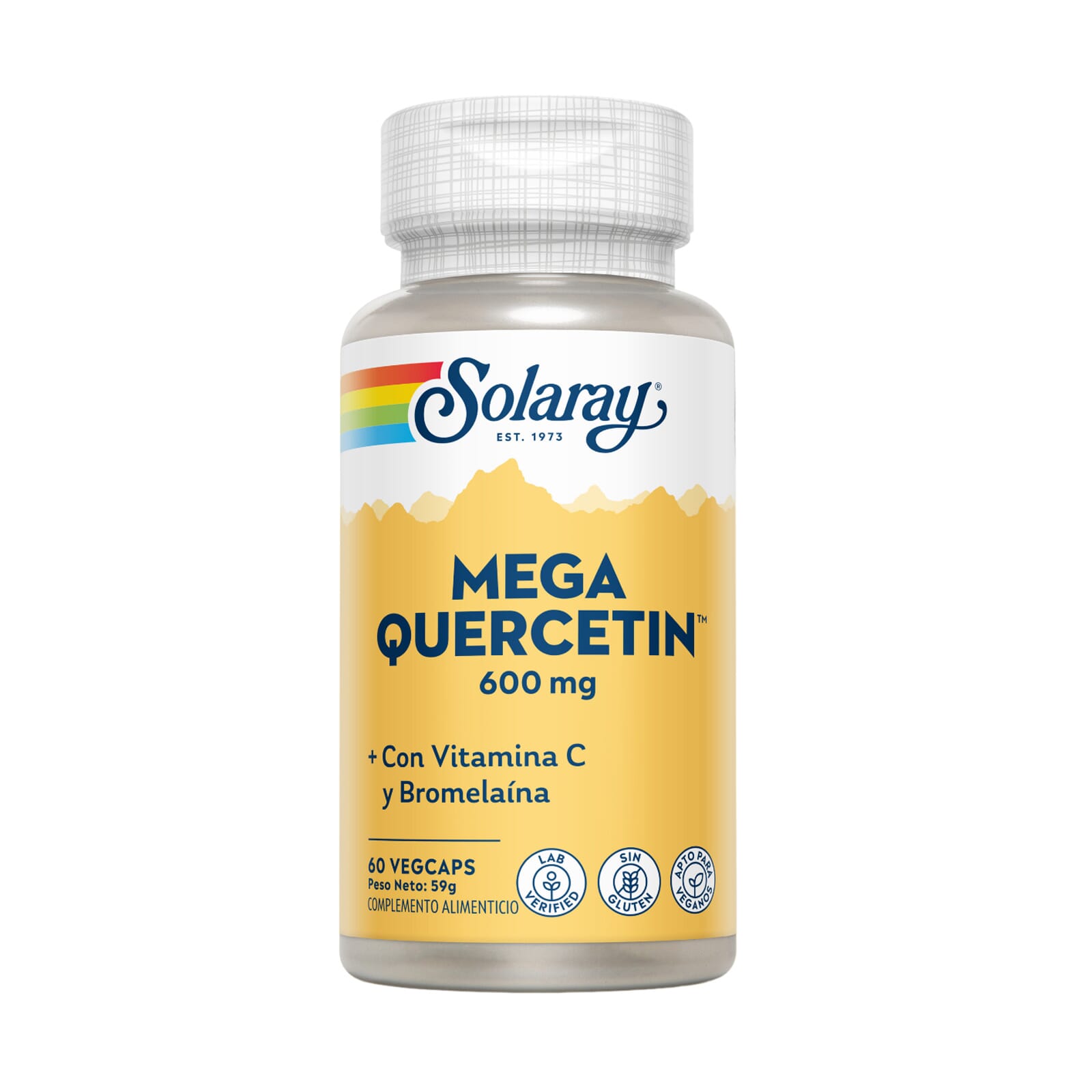 MEGA QUERCETINA 60 Cápsulas vegetales