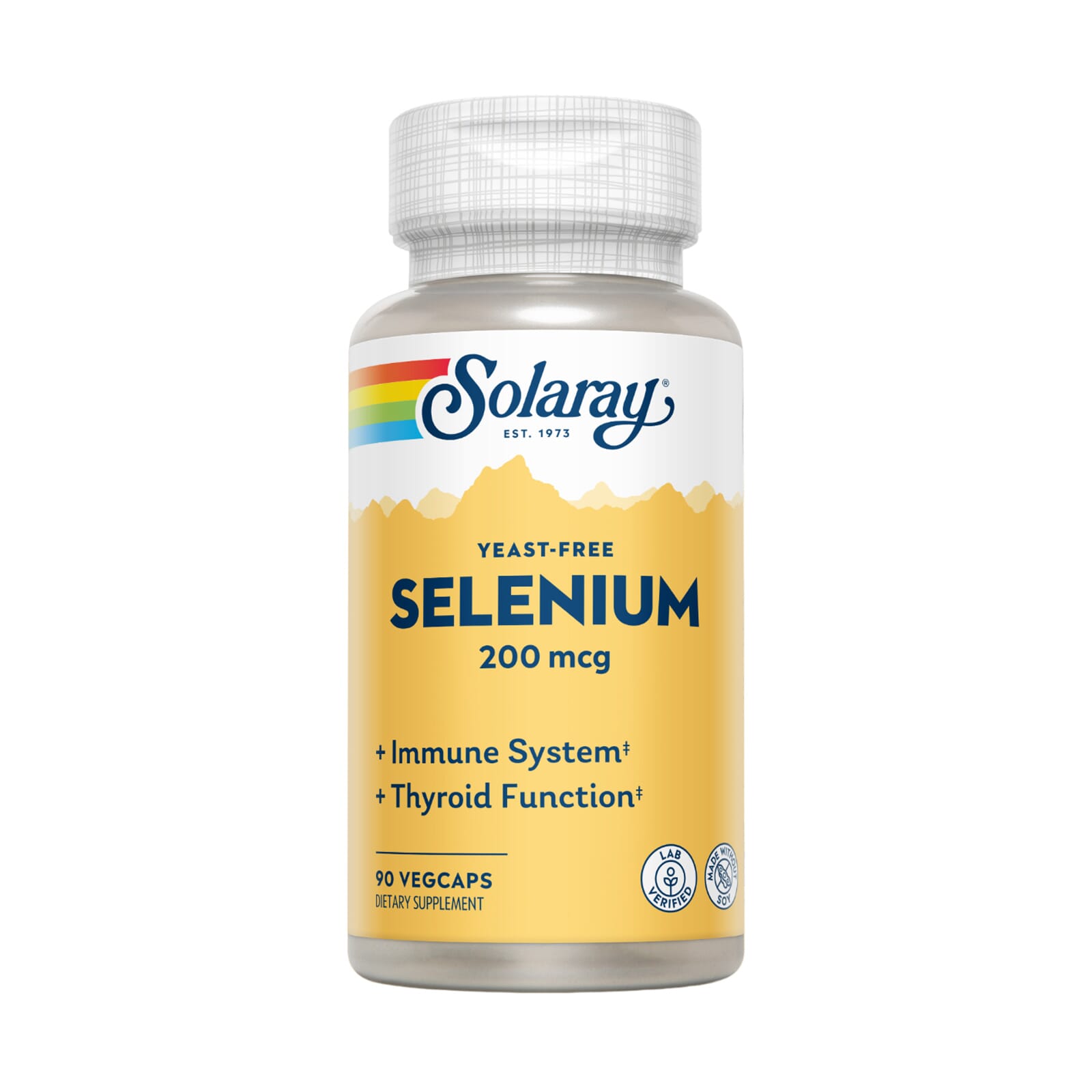 Selenio Sin Levadura 200 mcg 90 VCaps