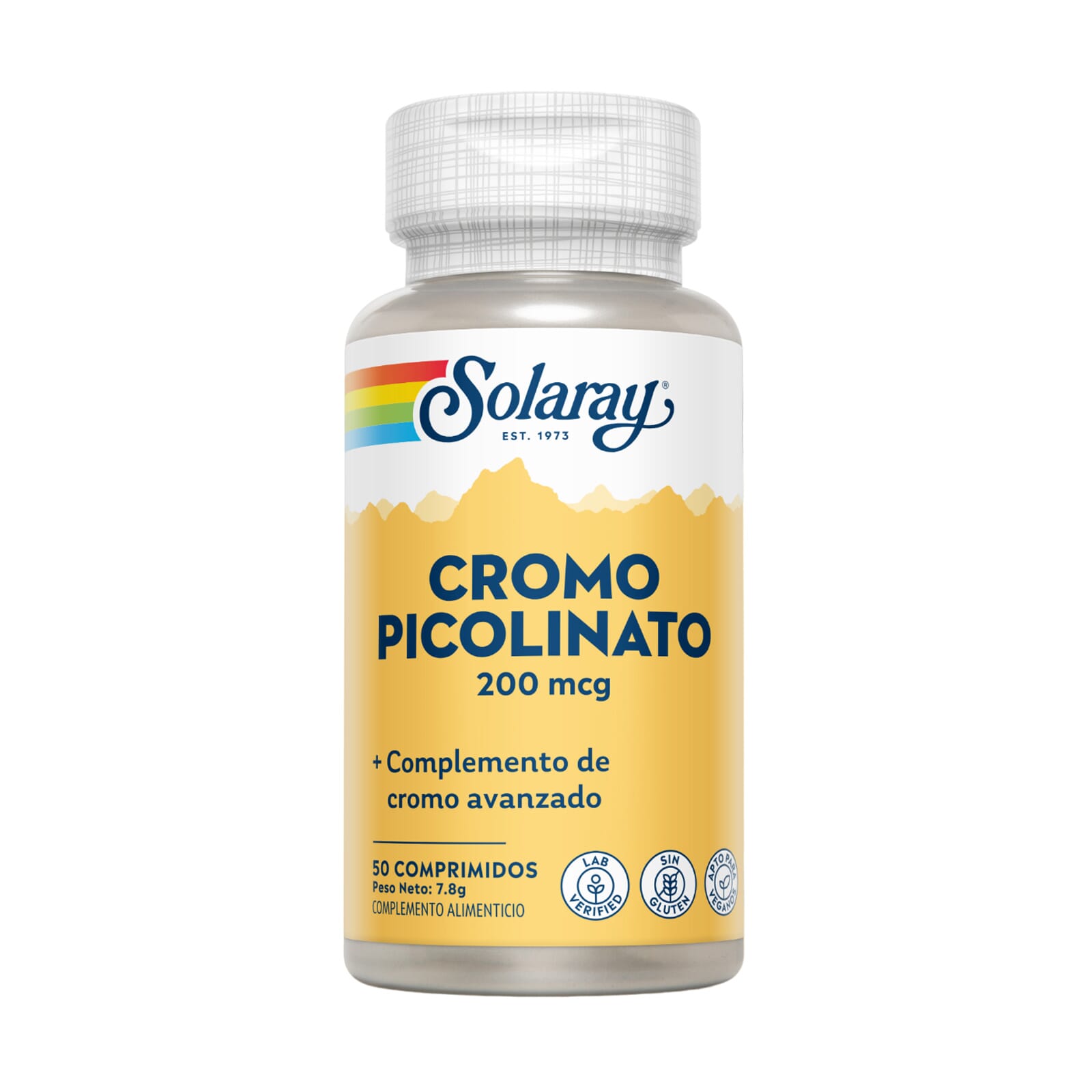 PICOLINATO DE CROMO 200mcg 50 Tabs