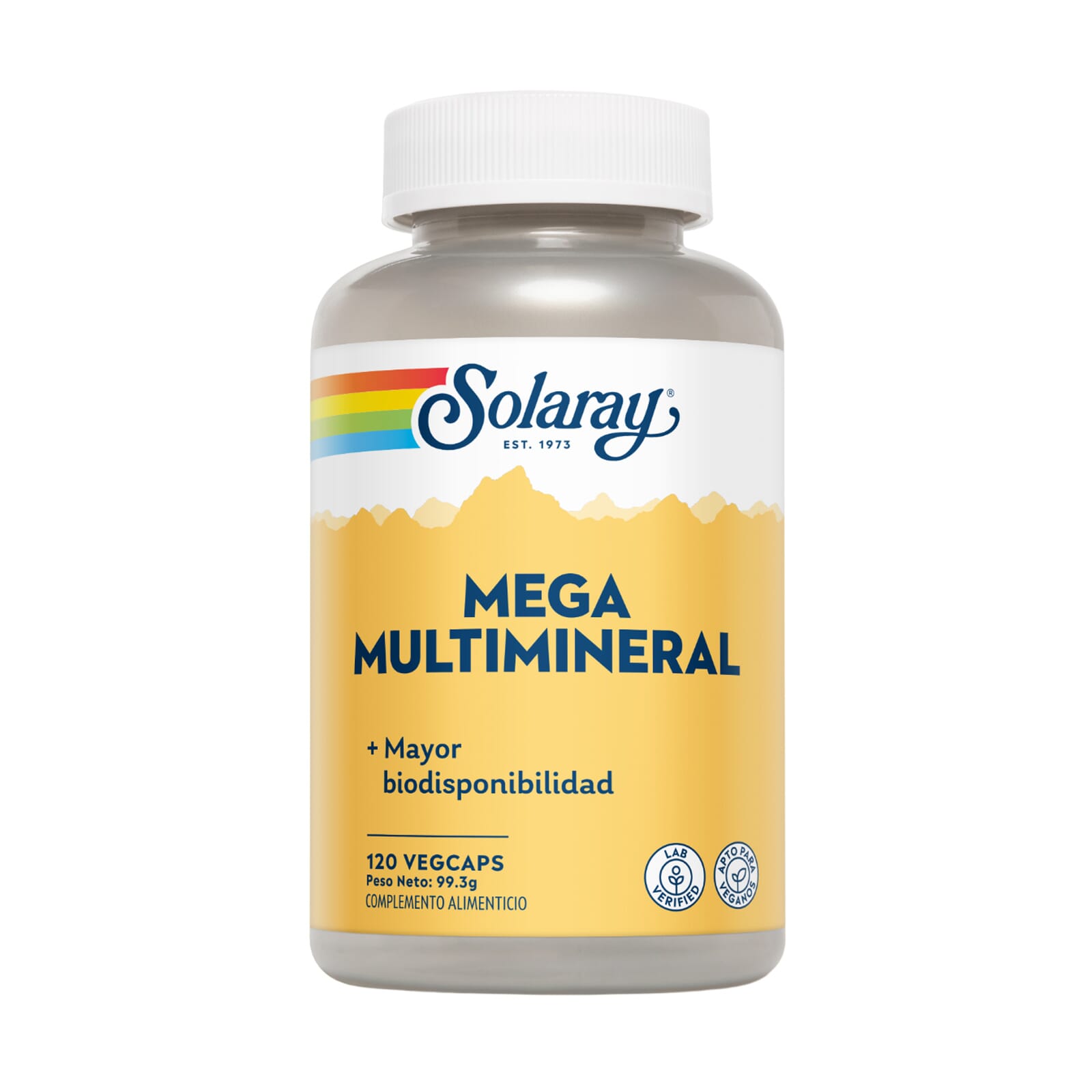 MEGA MULTI MINERAL 120 Cápsulas vegetales