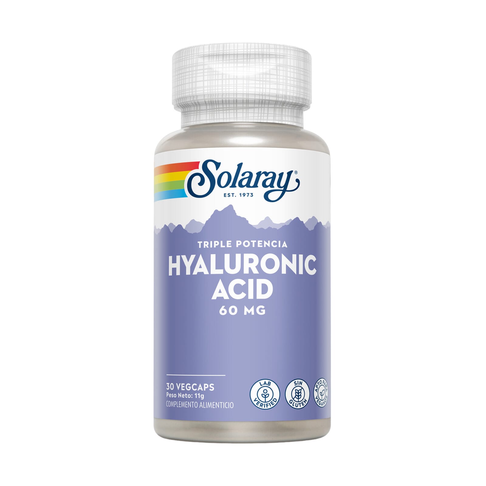 ÁCIDO HIALURÓNICO 60mg 30 Cápsulas vegetales