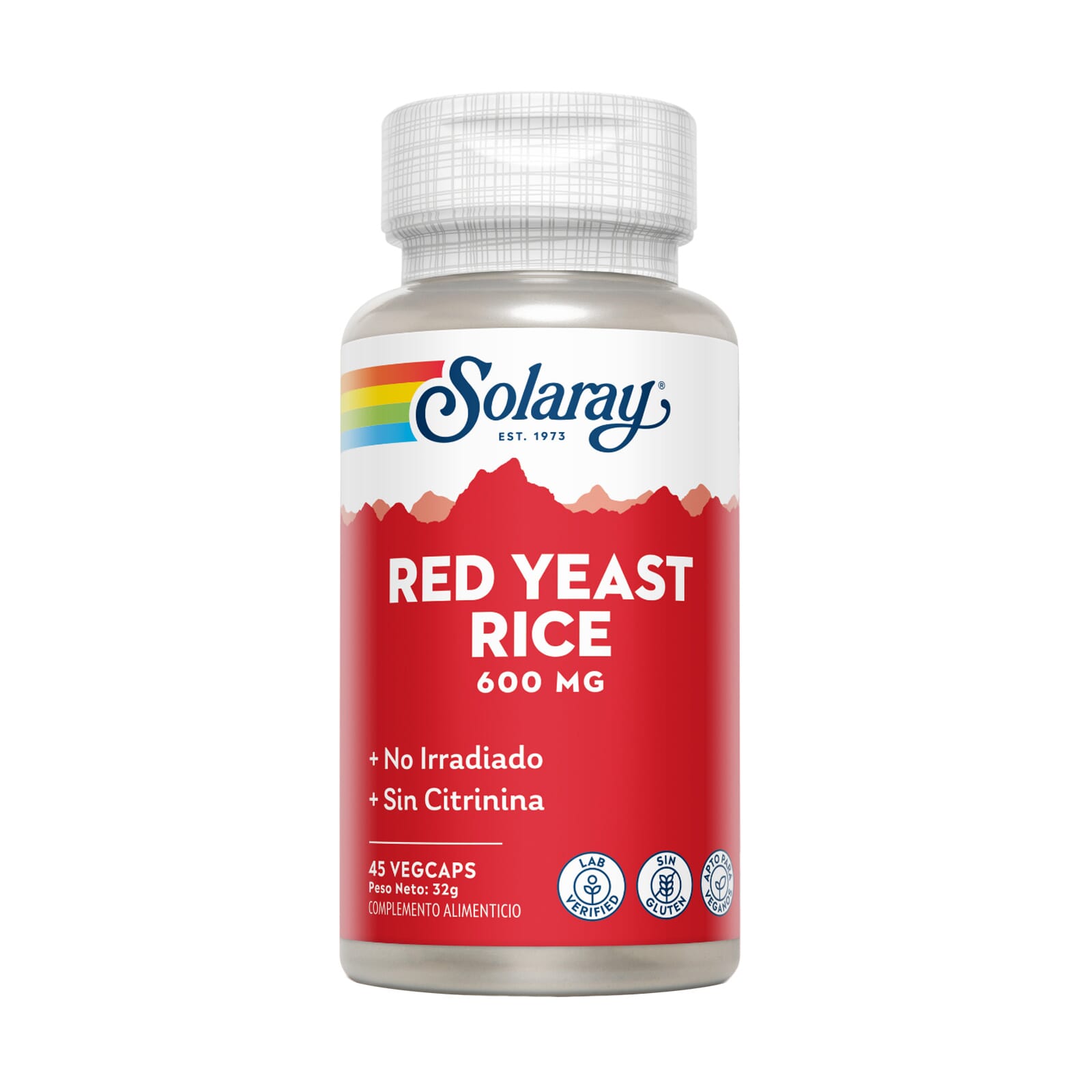 LEVADURA ROJA DE ARROZ 45 Cápsulas vegetales