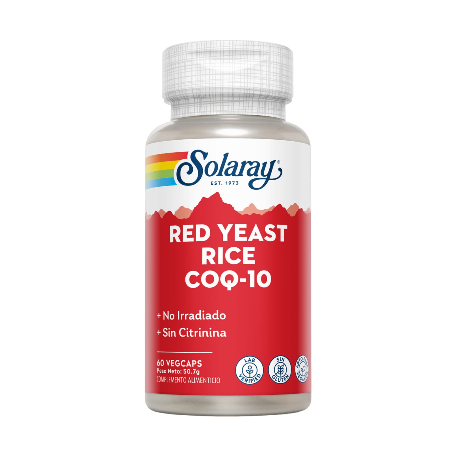 LEVADURA ROJA DE ARROZ CON COQ-10 60 Cápsulas vegetales