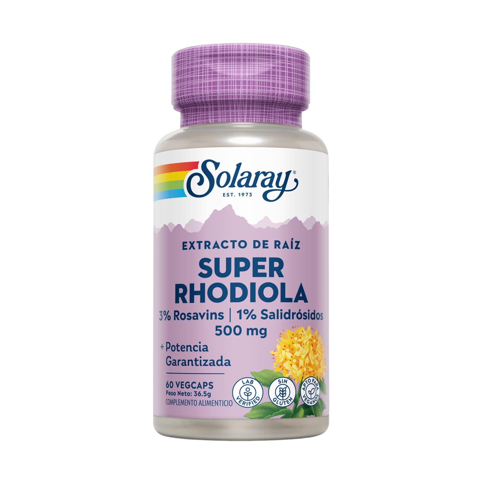 SUPER RHODIOLA 60 Cápsulas vegetales