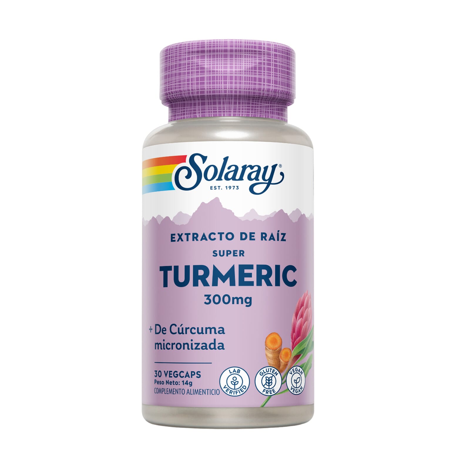 SUPER TURMERIC (CÚRCUMA) 30 plantaardige capsules