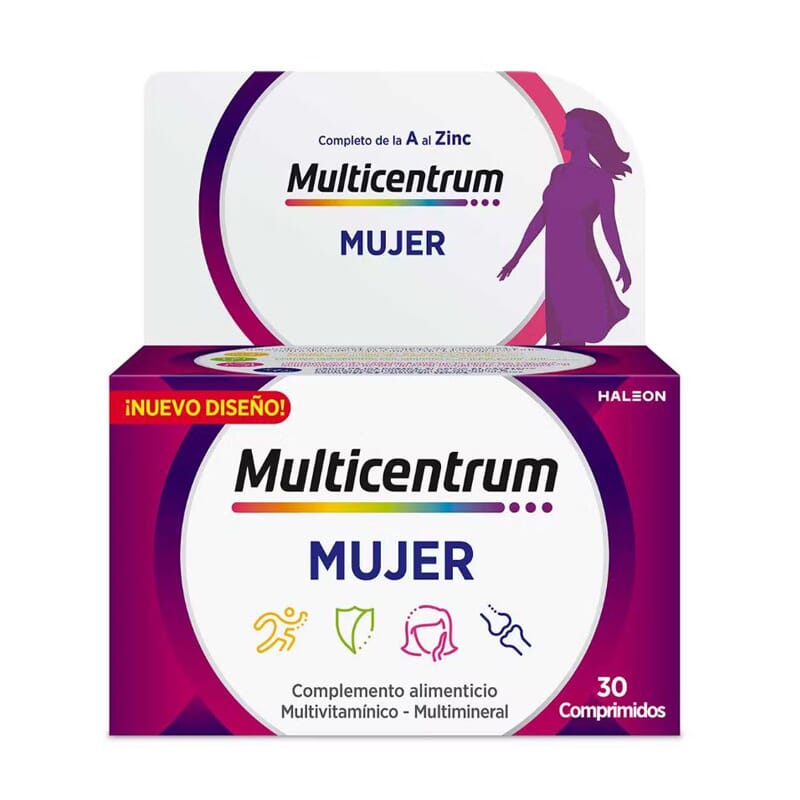 MULTICENTRUM MUJER 30 Tabs