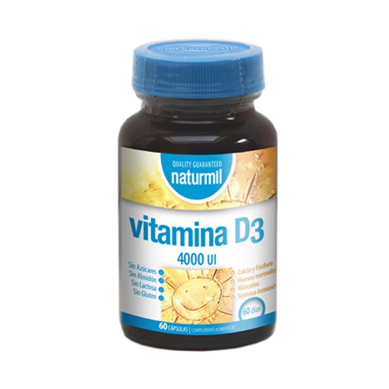 VITAMINA D3 4000 UI 60 Perlas