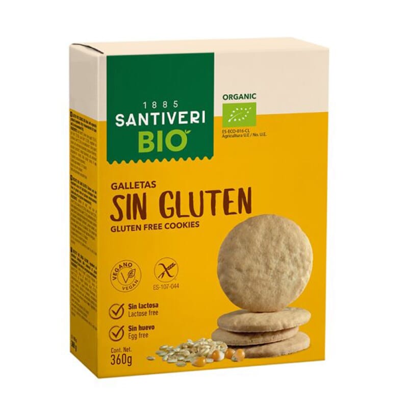 GALLETAS DIGESTIVE SIN GLUTEN 360 g