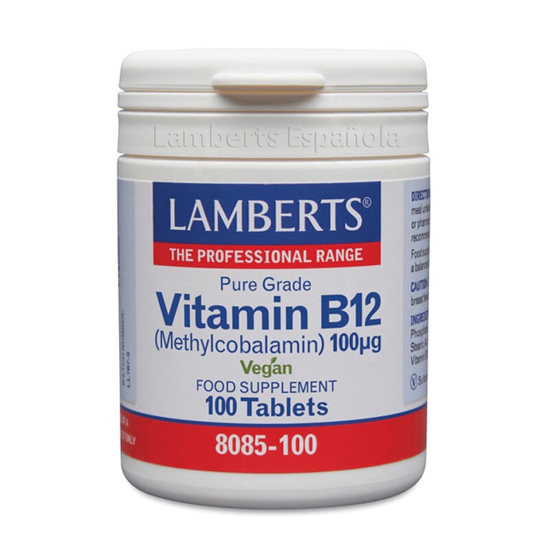 Vitamina B12 100µg 100 Tabs