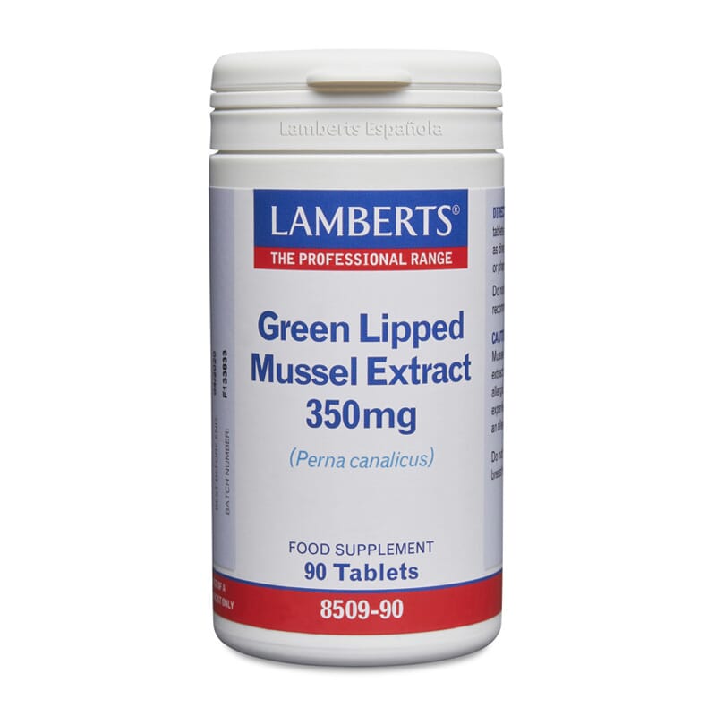 EXTRACT VAN GROENE LIPMOSSEL 350mg 90 Tabs