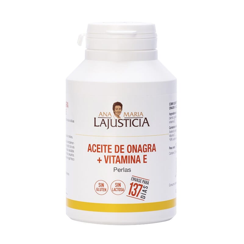 ACEITE DE ONAGRA + VITAMINA E 275 Perlas