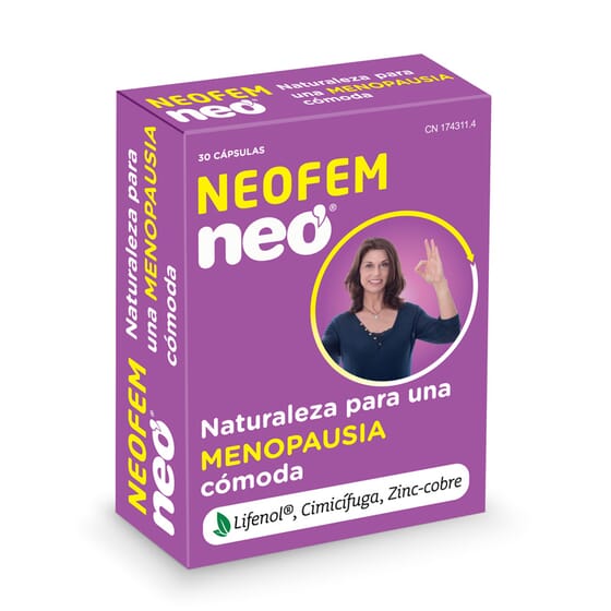 Neofem Neo réduit les troubles de la ménopause.